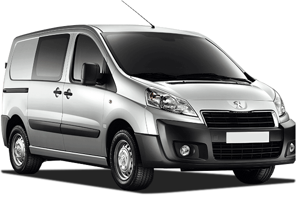 Vue latérale du fourgon PEUGEOT EXPERT II - 2007 – modèle utilitaire aménageable